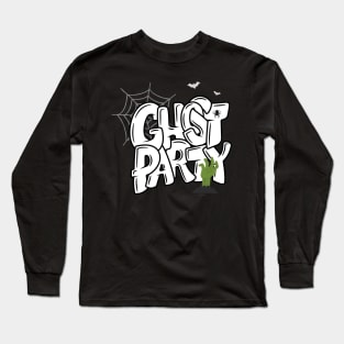 Halloween Ghost Party Long Sleeve T-Shirt